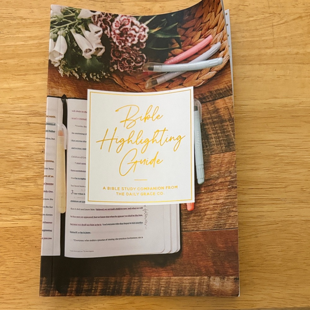 Bible Highlighting Guide - Multicolor